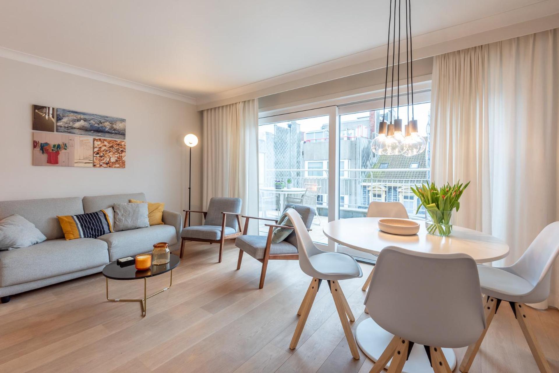 Modern Apartment With Large Terrace Close To The Sea Oostende Dış mekan fotoğraf