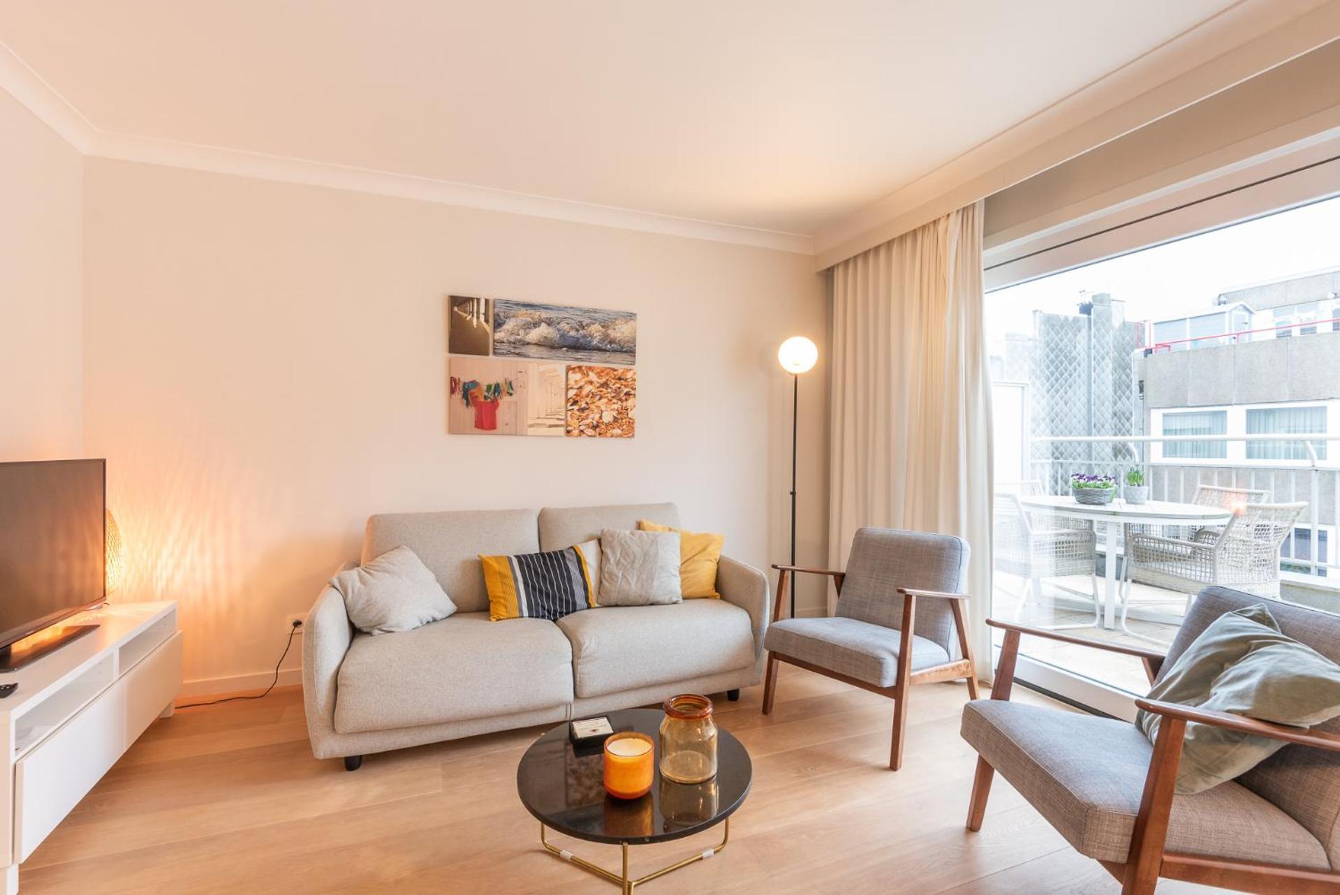 Modern Apartment With Large Terrace Close To The Sea Oostende Dış mekan fotoğraf